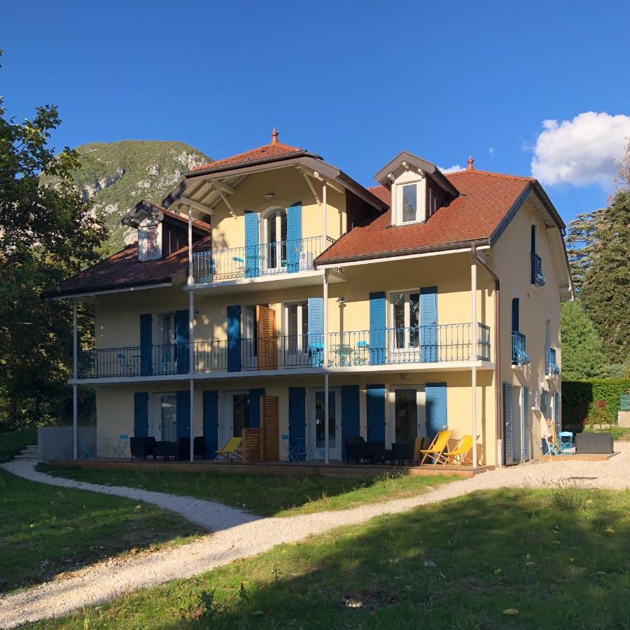 Hotel Le Pavillon Des Fleurs Menthon-Saint-Bernard Exterior foto